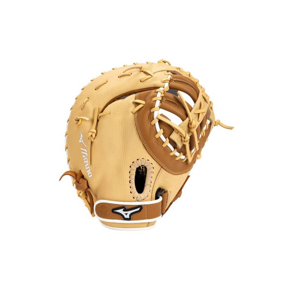 Mizuno Women's Franchise Series Baseball First Base Catchers Mitt 12.5" Brown (312973-SJW)